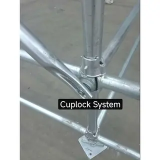 Cuplock Scaffolding System, Carbon Steel, Q235/Q345, HDG